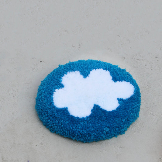Cloud Rug Coaster